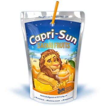 Capri Sun Safari Trinkpacks 200ml Koffeinfrei Ohne künstliche Süßungsmittel und